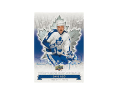 Dave Reid Autographed 2017 Upper Deck Toronto Maple Leafs Centennial #36 Hockey Card-1