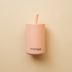 Silicone Straw Cup With Lid-5