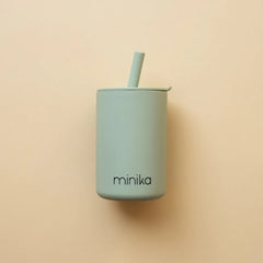 Silicone Straw Cup With Lid-4