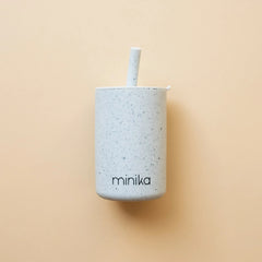 Silicone Straw Cup With Lid-8