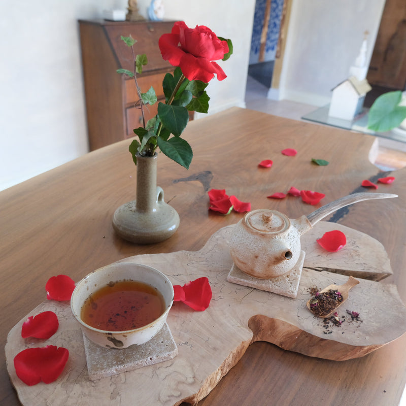 THE ECSTASY OF MARY MAGDALENE | sensuous spiced vanilla + rose rooibos-5