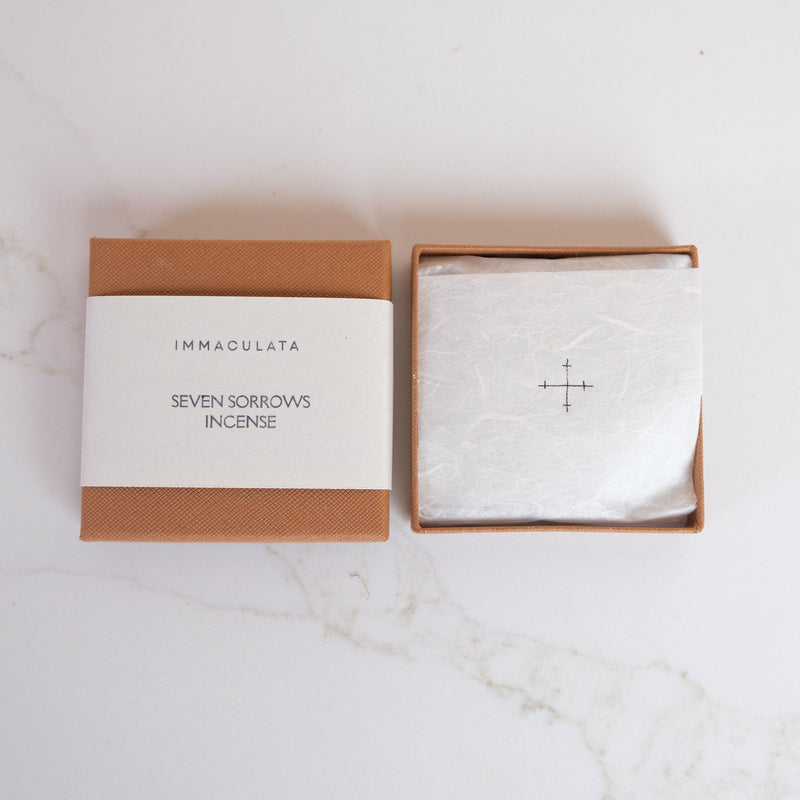 SEVEN SORROWS - ATHONITE INCENSE - FRANKINCENSE AND MYRRH-3