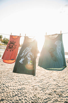 JELLYFISH - Women's Relaxed Tank - Heather Green-5