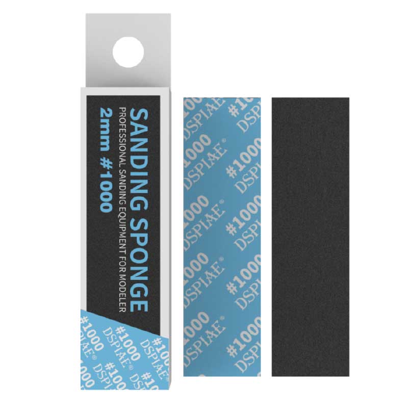 DSPIAE 2mm #1000 Sanding Sponge 5 Pcs-1