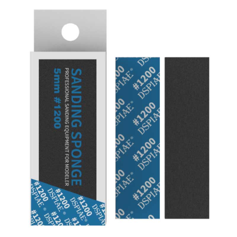 DSPIAE 5mm #1200 Sanding Sponge 5Pcs-1