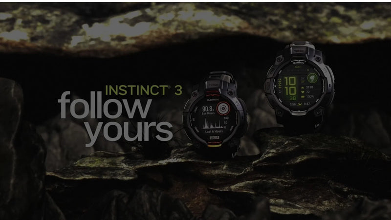Garmin Instinct 3 – 50 mm, AMOLED Black with Charcoal Band-21