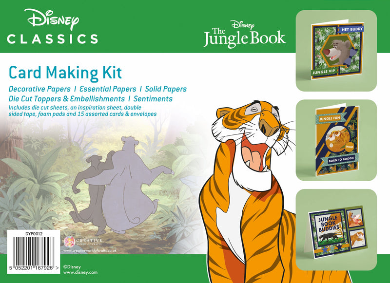 The Jungle Book - Large Card A4 Kit-2
