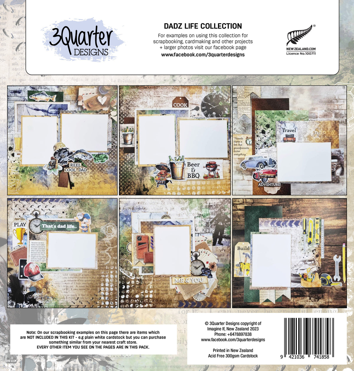 Dadz Life 12x12 Collection Pack-2
