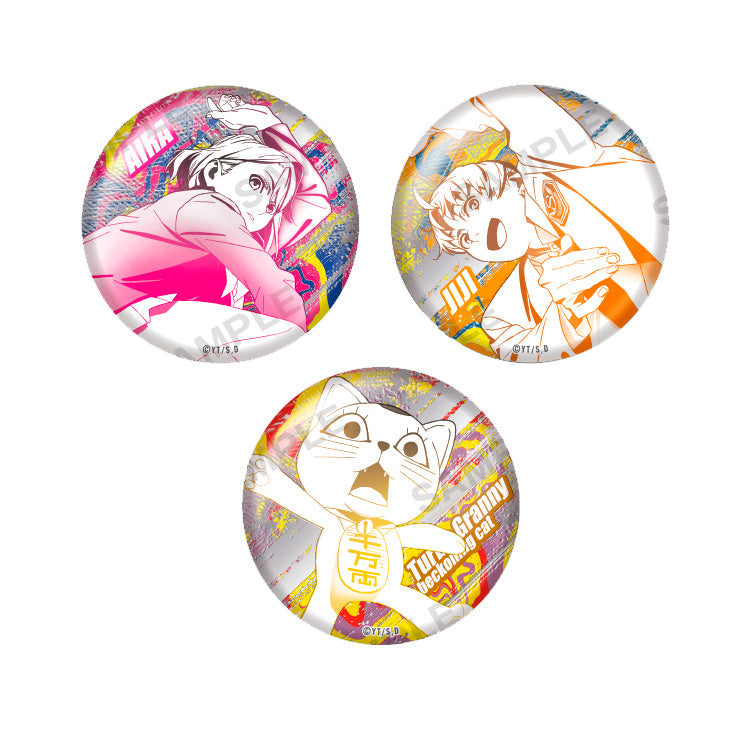 Dandadan Anime Merch - Trading Metallic Tin Badge vol.1-2