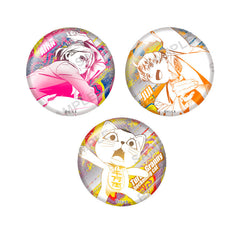 Dandadan Anime Merch - Trading Metallic Tin Badge vol.1-2