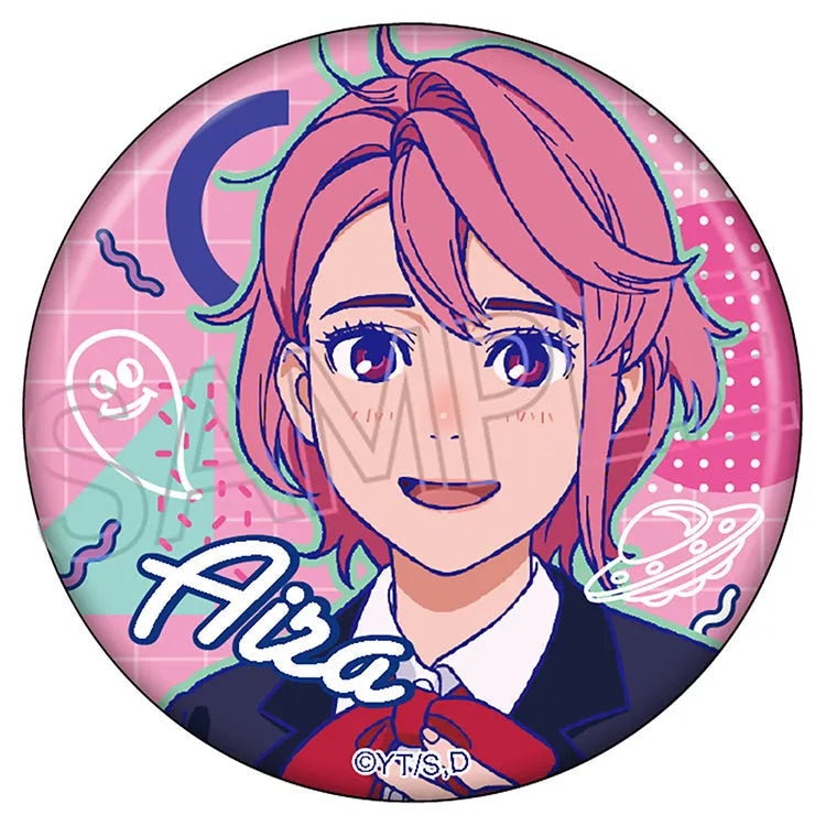 Dandadan Anime Merch - Vivid Line Can Badge-4