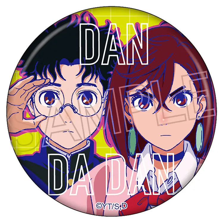 Dandadan Anime Merch - Vivid Line Can Badge-6