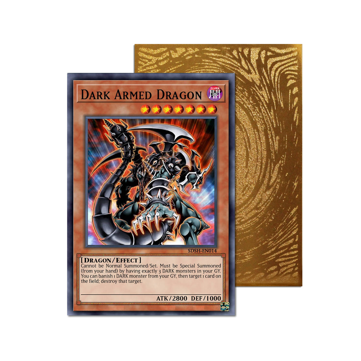 Dark Armed Dragon Metal Orica Card-1