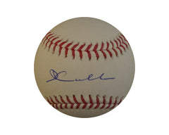 David Calabrese Autographed Rawlings Official Major League Baseball Inscribed "Lets Go Halos"-1
