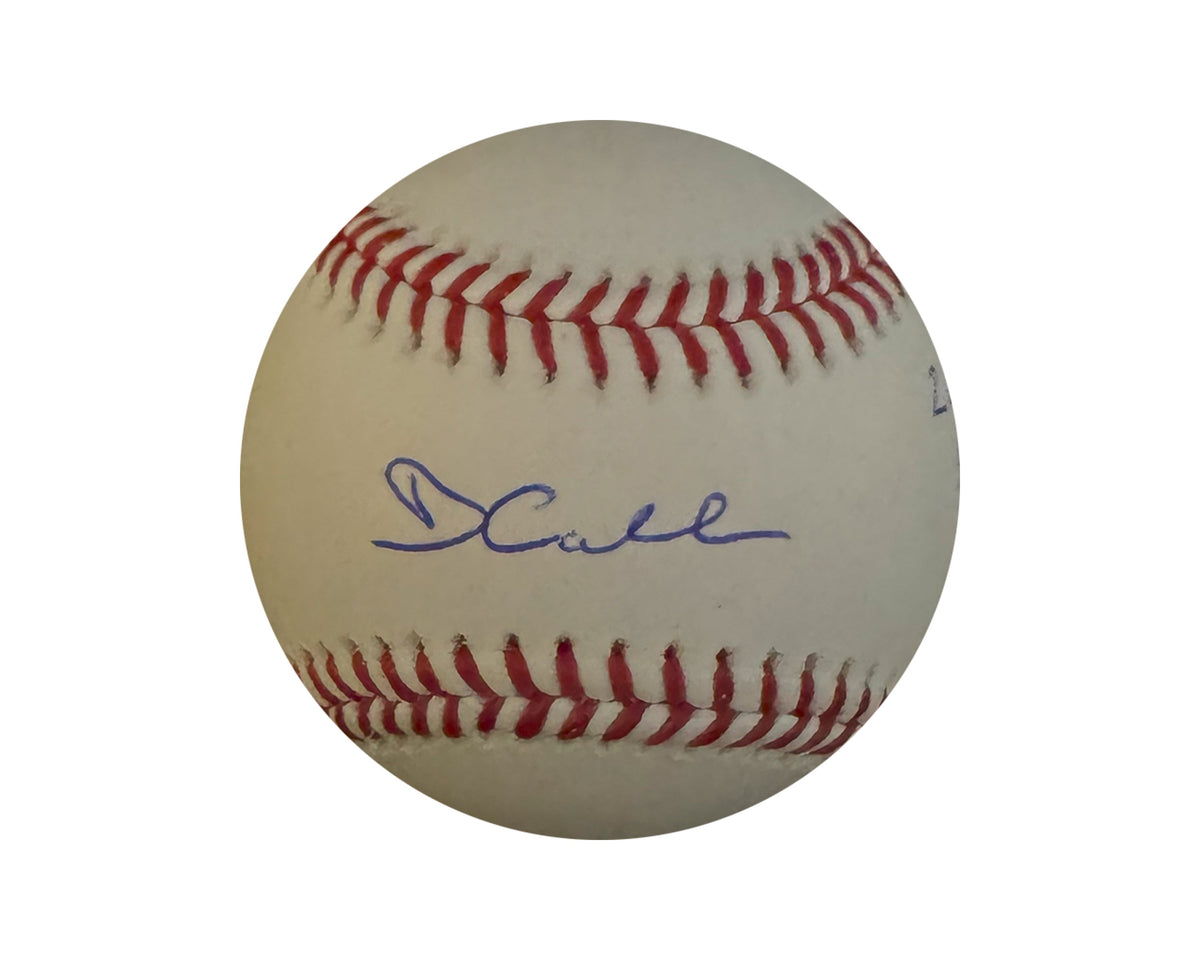 David Calabrese Autographed Rawlings Official Major League Baseball Inscribed "2020 82nd Pick"-1