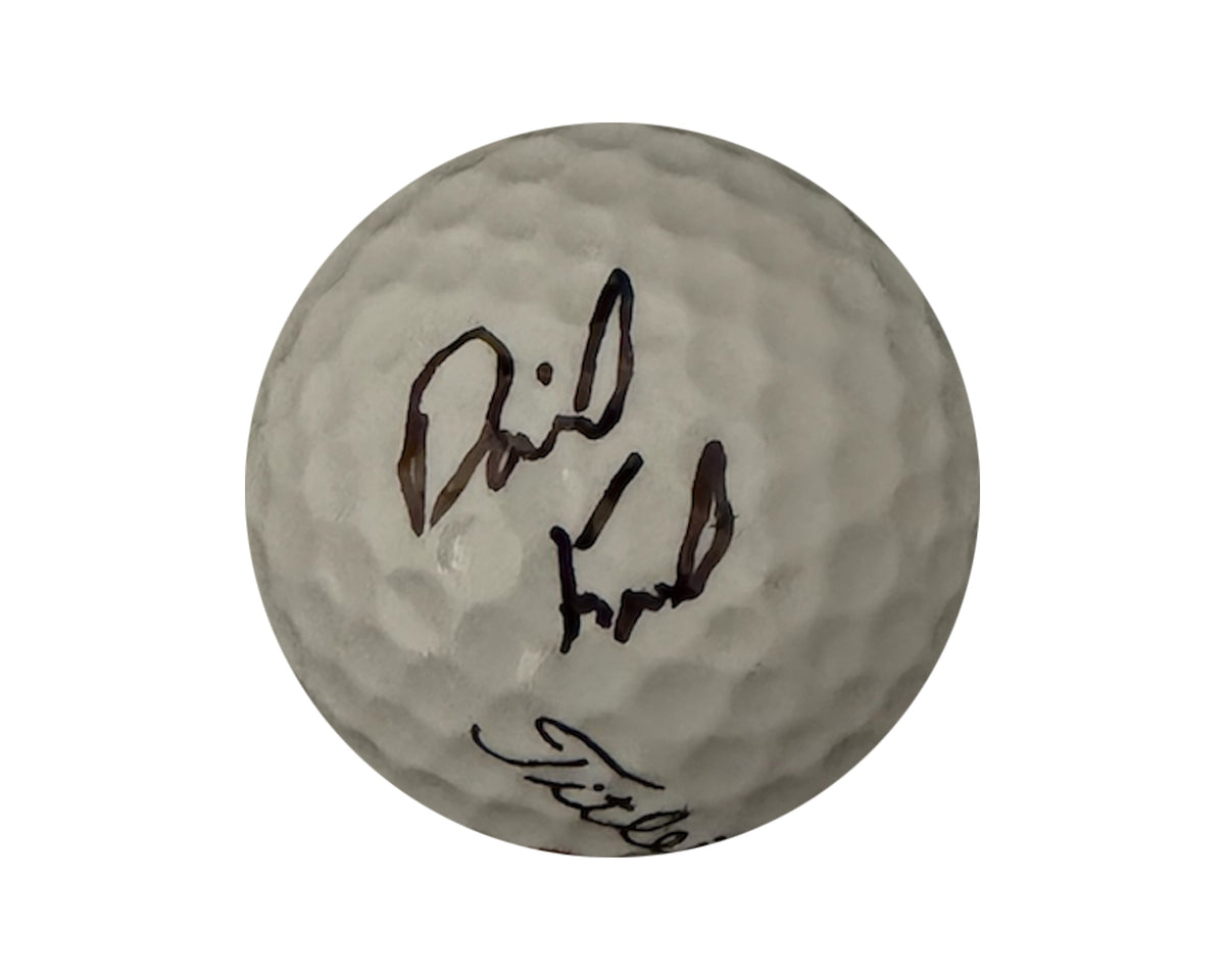 David Ford Autographed Titleist TruFeel Golf Ball-1
