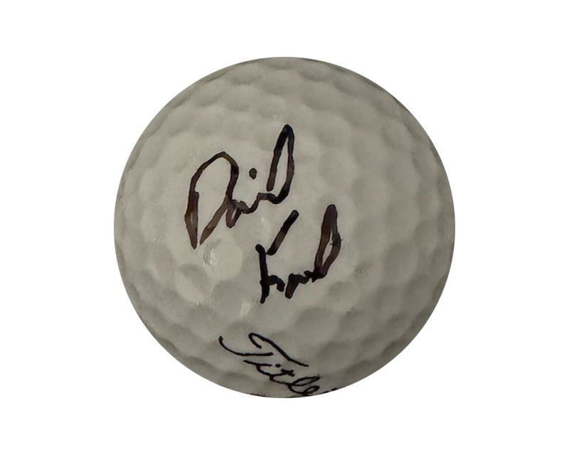 David Ford Autographed Titleist TruFeel Golf Ball-1