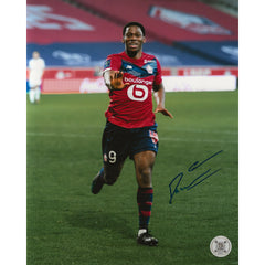 Jonathan David Autographed  LOSC Lille Goal Celebration 8x10 Photo-1