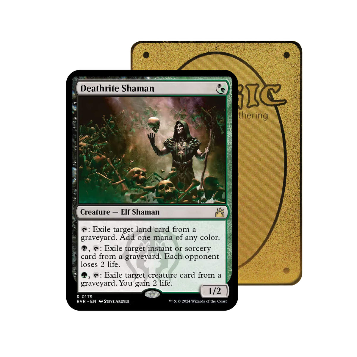 Deathrite Shaman Metal Orica Card-1