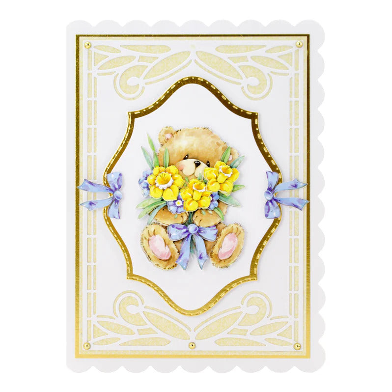Decoupage troquelado – Ositos tiernos y adorables (paquete de 3)-4