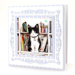 Crafty Kittens Die Cut Topper & Decoupage Collection-6