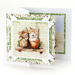Crafty Kittens Die Cut Topper & Decoupage Collection-8