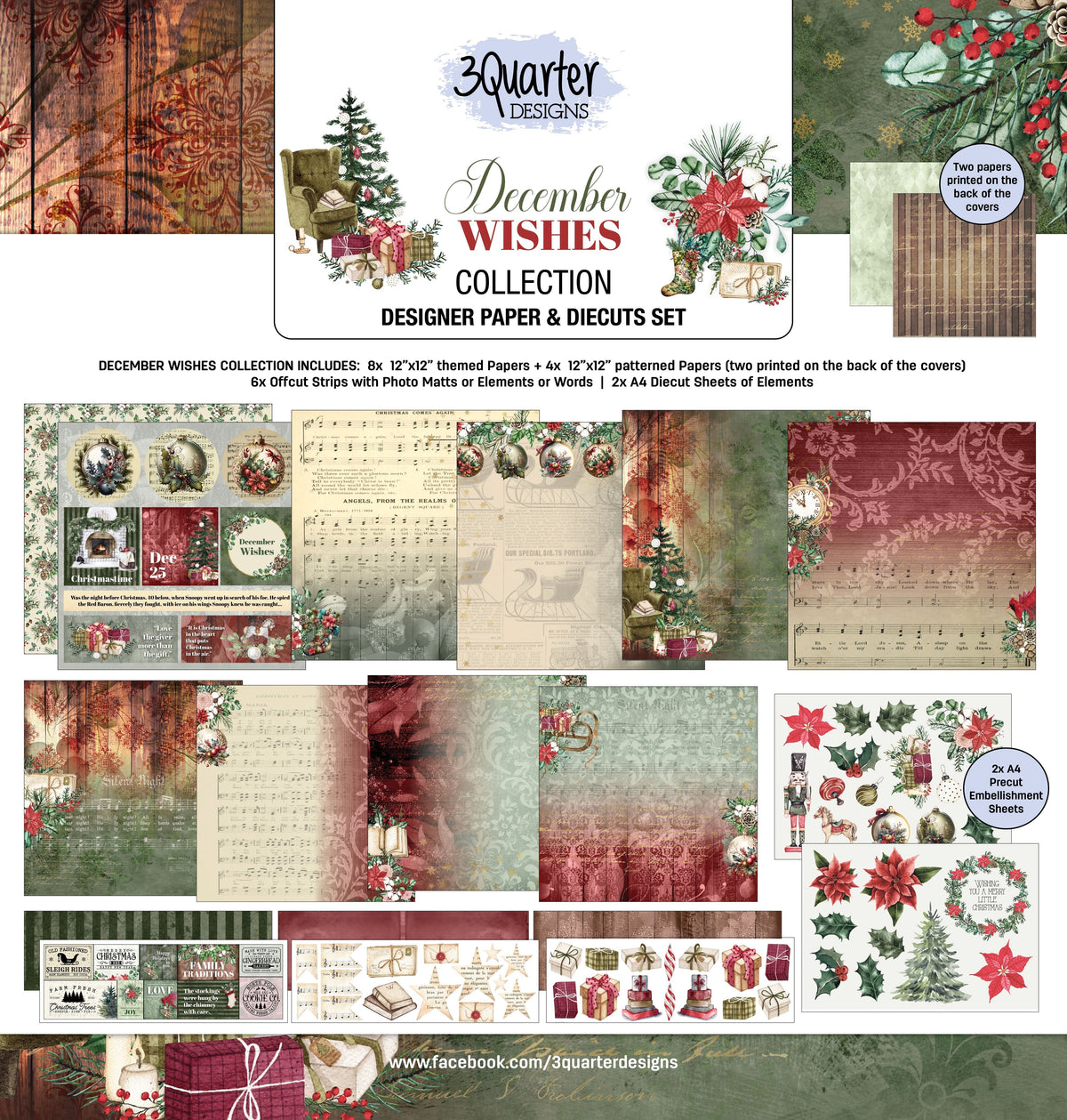 December Wishes 12x12 Collection Pack-1