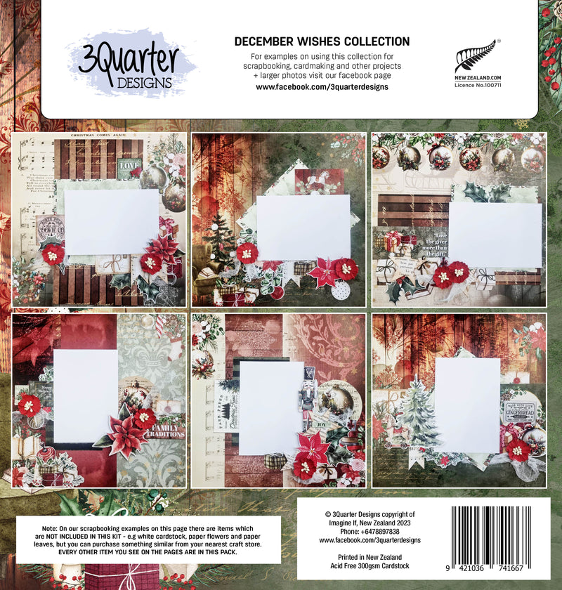 December Wishes 12x12 Collection Pack-20
