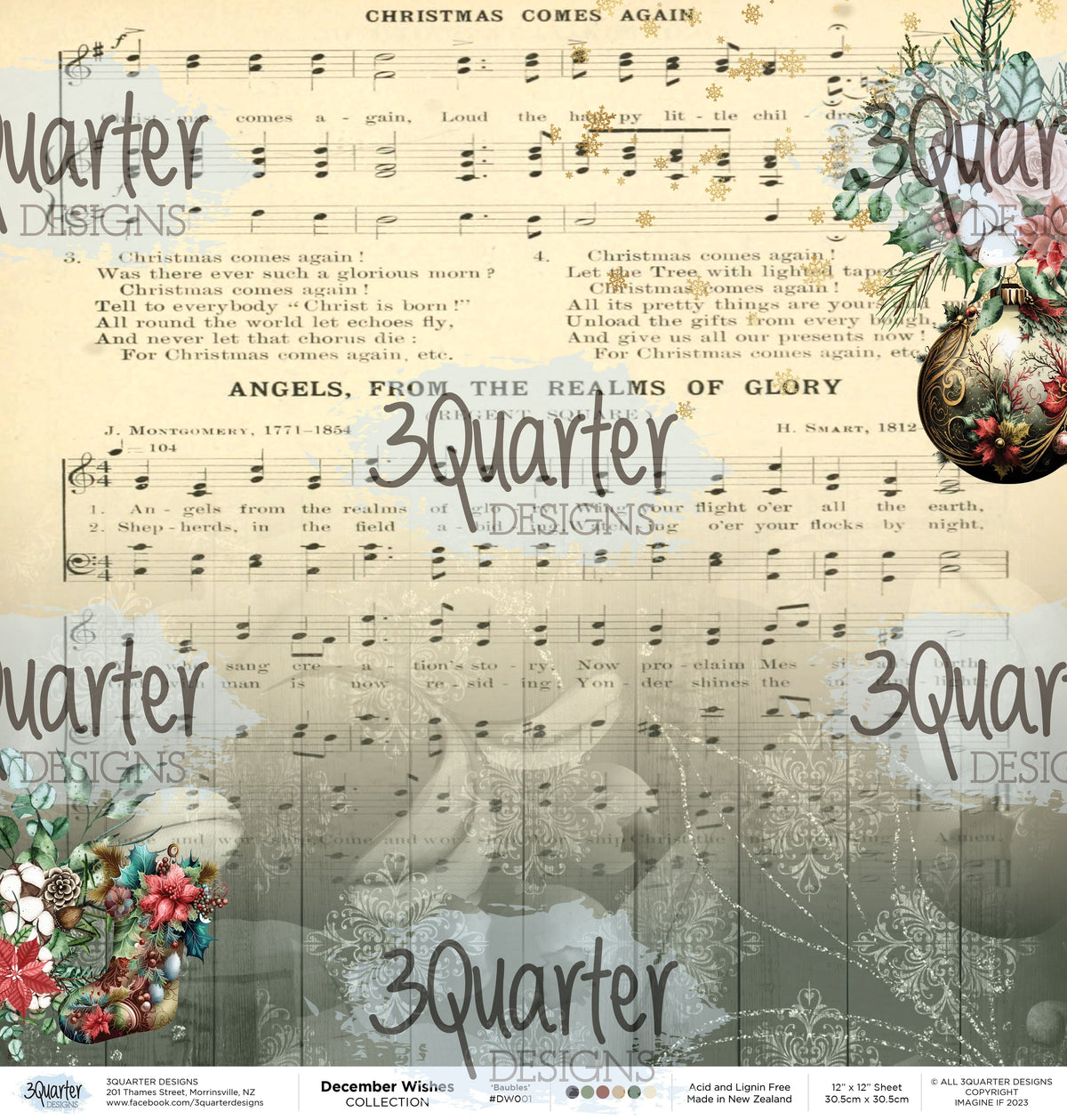December Wishes 12x12 Collection Pack-2