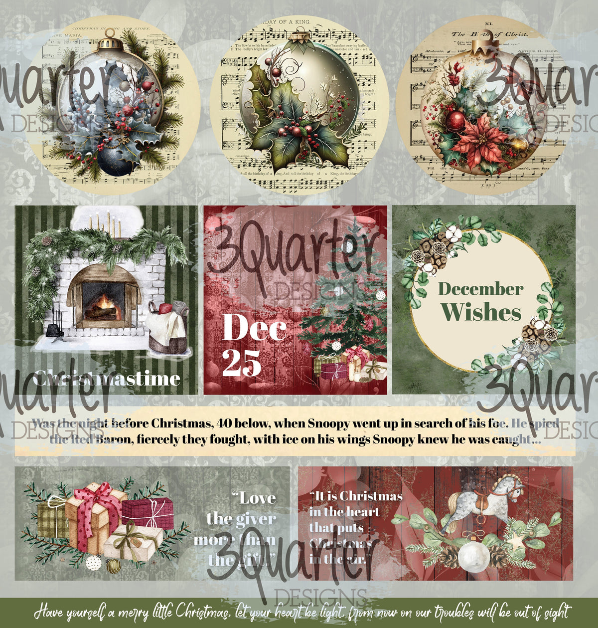 December Wishes 12x12 Collection Pack-10