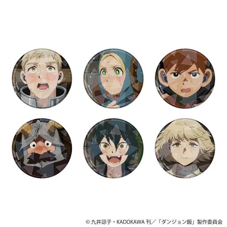 Delicious in Dungeon Anime Merch - Hologram Can Badge Scene Photo Series 02-1