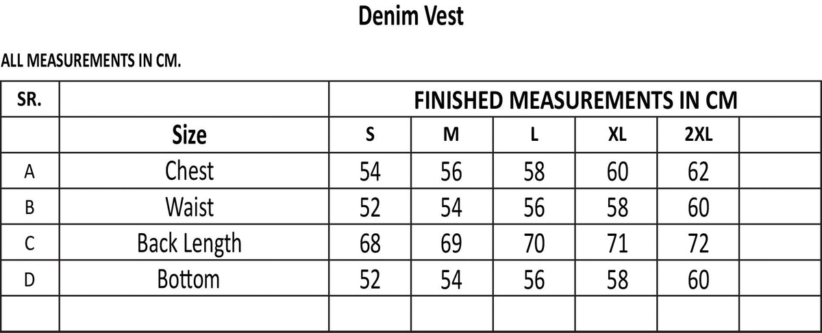 Versatile Denim Vest with Hoodie-16