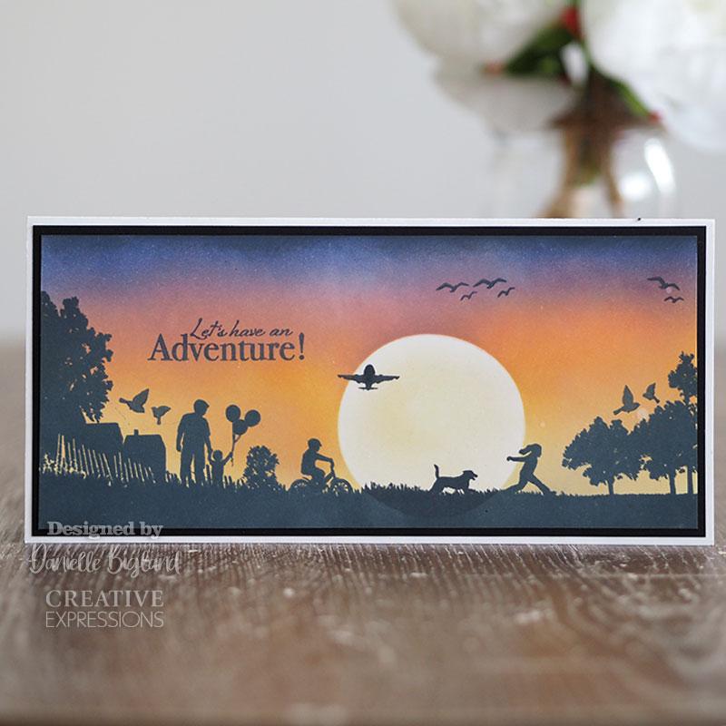 Creative Expressions Designer Boutique Collection Dad's Day Out DL Pre Cut Rubber Stamp-2