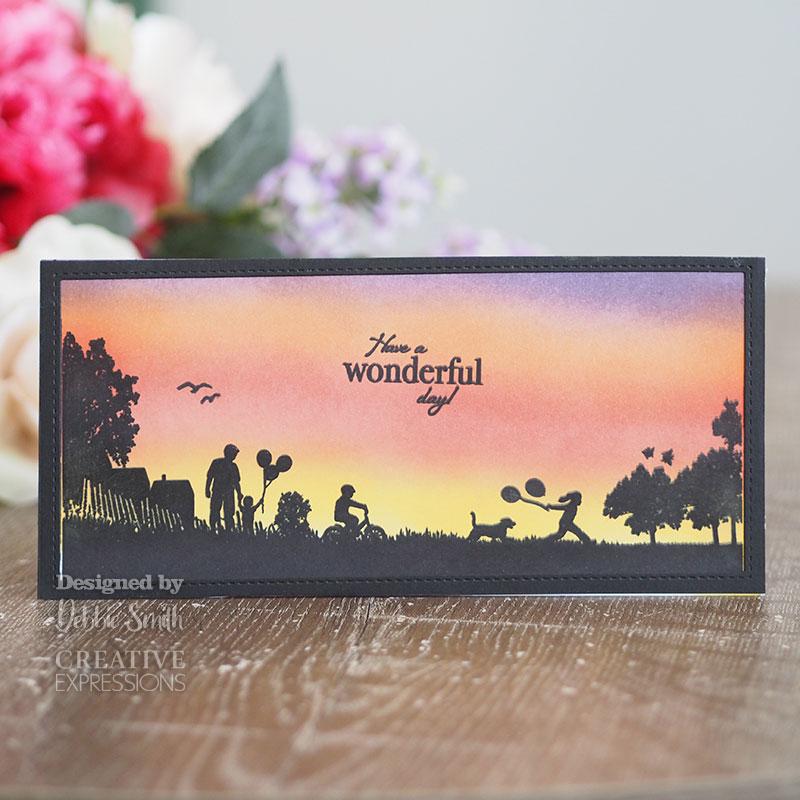 Creative Expressions Designer Boutique Collection Dad's Day Out DL Pre Cut Rubber Stamp-3