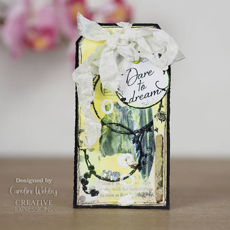 Creative Expressions Designer Boutique Collection Rose Loops A6 Clear Stamp Set-2