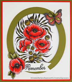 Designer Boutique Collection Remember A5 Clear Stamp Set-3