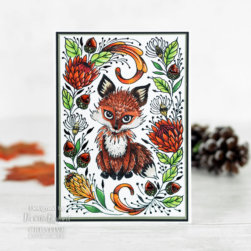 Creative Expressions Designer Boutique Collection The Fox's Den A6 Clear Stamp Set-2