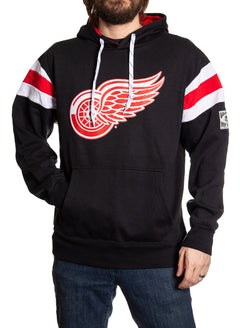 Detroit Red Wings Varsity Retro Style Hoodie-1