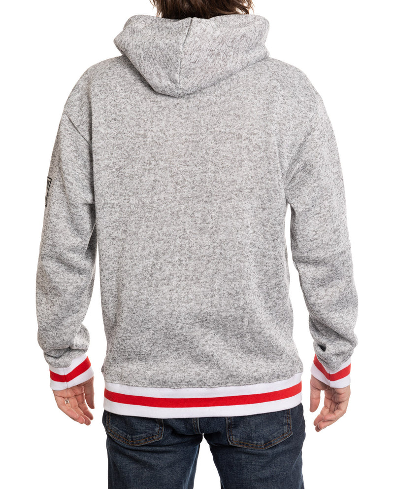 New Jersey Devils "Muskoka Style" Premium Chenille Woven Logo Hoodie-3