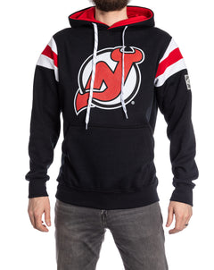New Jersey Devils Varsity Retro Style Hoodie-1