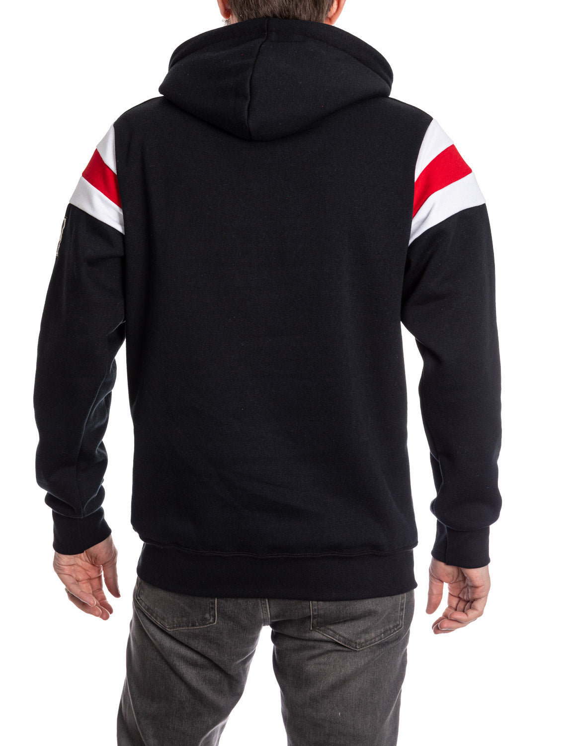 New Jersey Devils Varsity Retro Style Hoodie-2