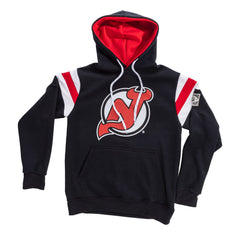 New Jersey Devils Varsity Retro Style Hoodie-5