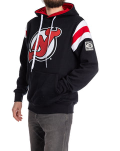 New Jersey Devils Varsity Retro Style Hoodie-3