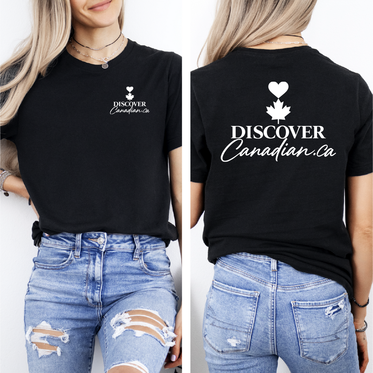 DiscoverCanadian.ca Unisex T-shirt-1