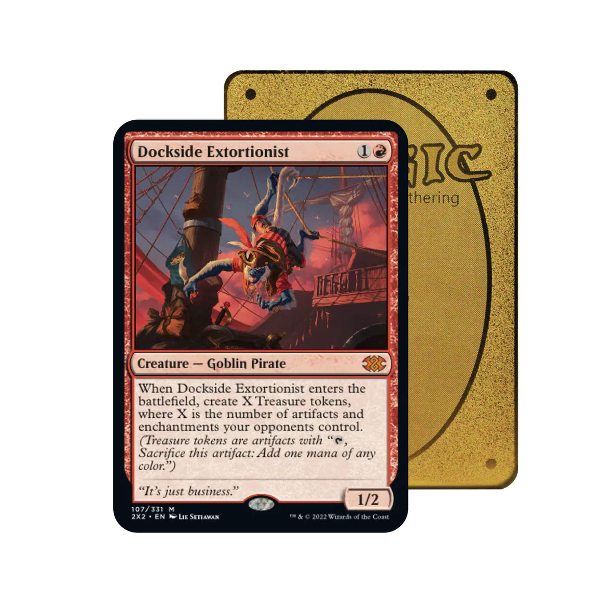 Dockside Extortionist Metal Orica Card-1