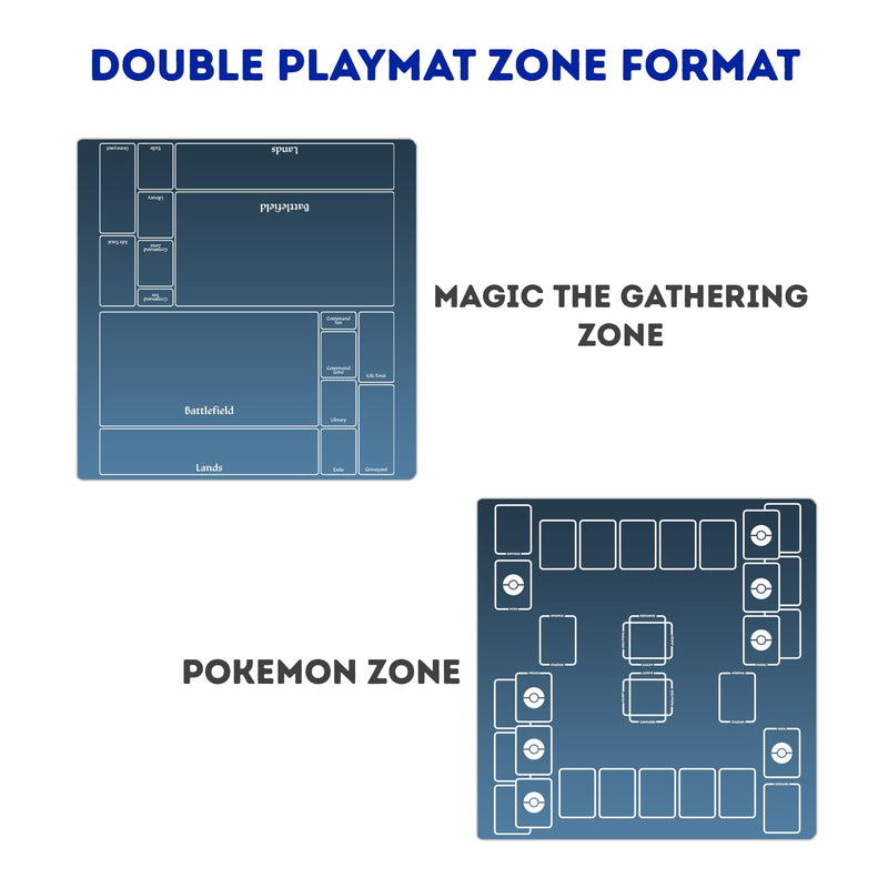 Blue Dragons Lightning Burst Stream - Double Mat-5