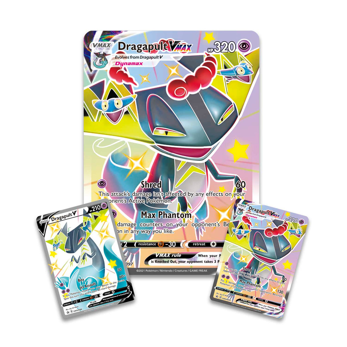 Pokémon TCG - Sword & Shield - Shining Fates - Dragapult VMAX Premium Collection
