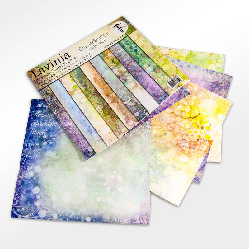 Lavinia Stamps Dreamscape Colourburst Collection 8x8 30 sheets-2