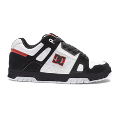 DC Shoes 'Stag' Shoes - White/Black/Red-1