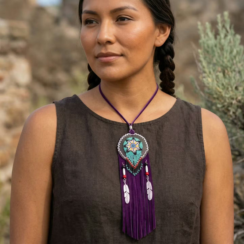 Regalia Medallion Purple-3